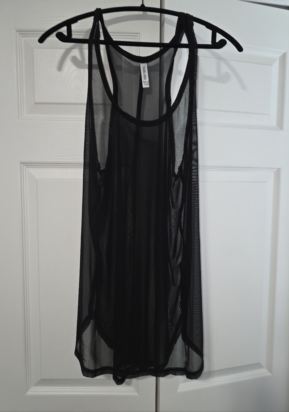 Pebby Forevee Sheer tank.